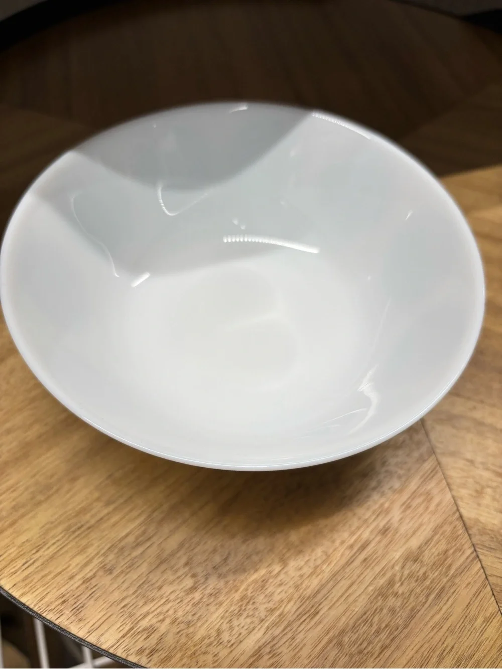 5 IKEA White Ceramic cereal soup food bowls with Black Dot Pattern new